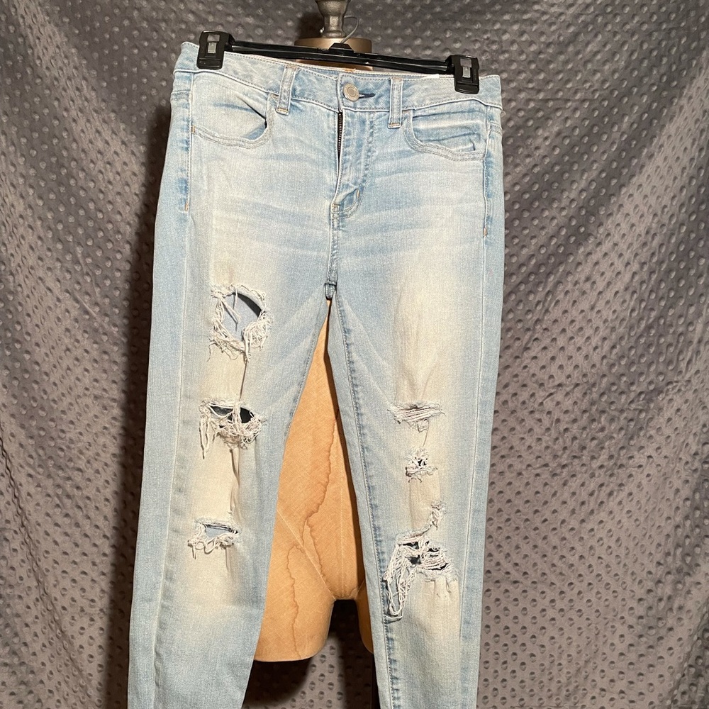 High rise holy jegging american eagle